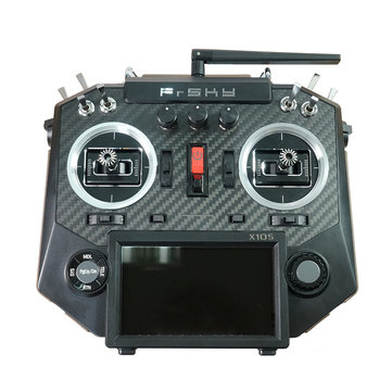FrSky Horus X10S 16 Channels RC Drone Transmitter Mode 2 MC12plus Gimbal Carbon Fiber Panel
