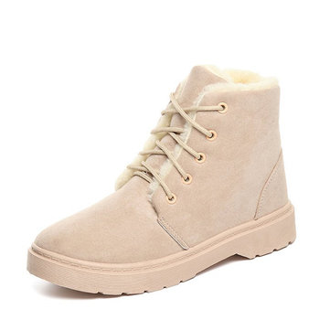 The Bobby Store : Winter Keep Warm Lace Up Snow Boots
