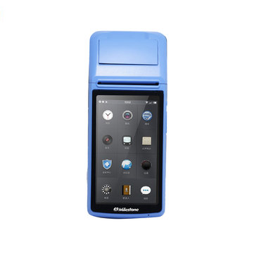 Milestone USB SIM Portable Wireless Android MHT-M1 POS Thermal Printer Receipt Touch Screen bluetooth WIFI GPRS POS Machine