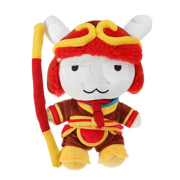  XIAOMI Red Stuffed Plush Toy Classic MITU The Monkey King 25cm Cute Soft Doll Kids Best Gift 