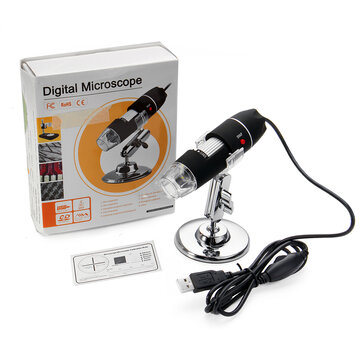 1600X Zoom 8 LED USB Digital Microscope 25% OFF