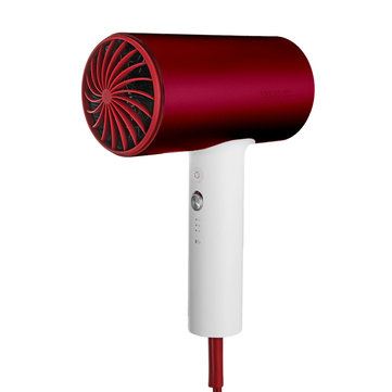 SOOCAS H3S Anion Hair Dryer Negative Ion 360-degree Rotatable Red Quick Dry Hair Dryer from Xiaomi Youpin