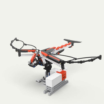 Xiaomi MiTu Building Blocks Toys Power Machinery Mechanical Wings 3D Dynamic Drawings Multi Structur