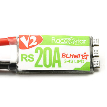 $4.99 for Racerstar RS20A V2 20A BL_S 2-4S ESC Dshot600 for RC Drone