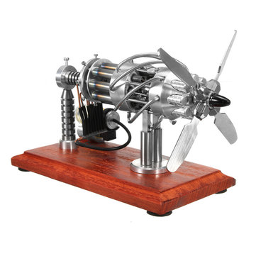 $220.79 for STARPOWER 16 Cylinder Hot Air Stirling Engine Model