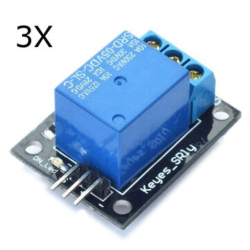 3pcs 1 Channel 12V Level Trigger Optocoupler Relay Module For Arduino