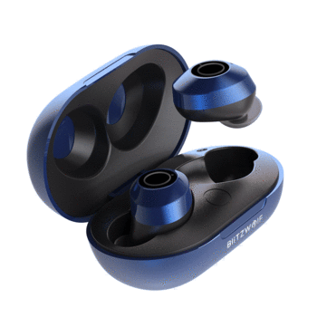 [bluetooth V5.0] Blitzwolf� BW-FYE5 Mini True Wireless Earbuds- Blue