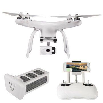 $299 for Upair One Plus APP Control WIFI FPV w/ 12MP 2.7K HD Camera 2-Axis Gimbal Brushless RC Drone Quadcopter