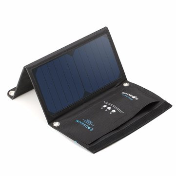  BlitzWolf® 15W 2A Складная портативная Dual Usb Sun Power Солнечная Зарядное устройство для Cell Panel с Power3S 