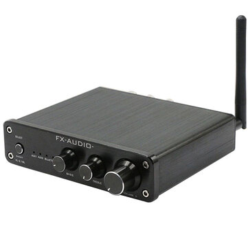 FX-Audio XL-2.1BL TPA3116 High Power 2.1 Channel bluetooth 4.0 Digital Audio Subwoofer Amplifier Input RCA/AUX/BT 50W*2+100W - Black US