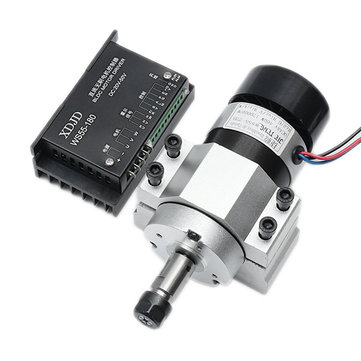 $79.99 for 400W 12000rpm CNC Spindle Motor with Driver Speed Controller