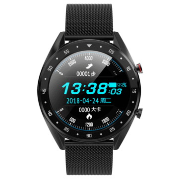 $44.99 for Microwear L7 Edge To Edge Screen ECG Heart Rate bluetooth Call Smart Watch