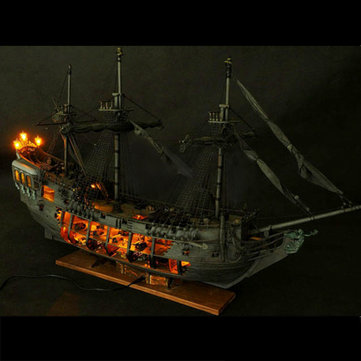 74.99 for Pirate Full Scene Black Pearl Sailing Ship Boats Model Kit