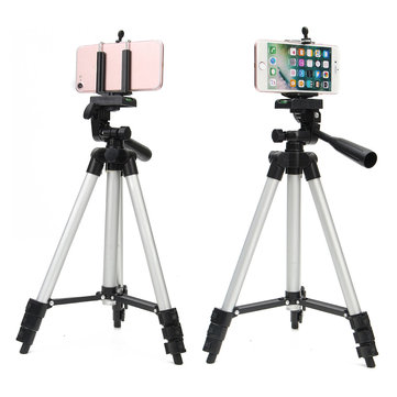$9.99 for Bakeey Professional Camera Adjustable Tripod Stand Holder Live Selfie Stick