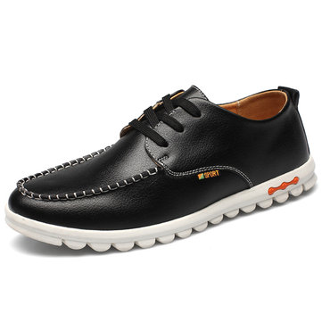 US Size 6.5-11.5 Men Lace Up Round Toe Oxfords Comfortable Casual Flats ...