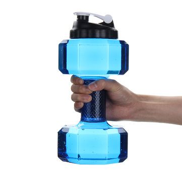 IPRee? 2.2L Creative Portable Dumbbell Bottle Sports Travel Water Kettle