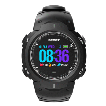 $17.99 for NO.1 F13 IP68 Waterproof Multi-sport Mode Smart Watch