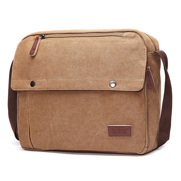 men large capacity laptop canvas casual crossbody bag shoulder bag at ...