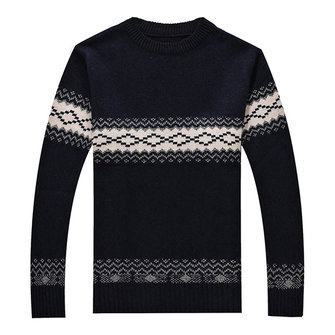 The Bobby Store : Mens Fashion Winter Spell Color Sweater O-neck Collar ...