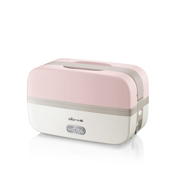 20% OFF for Bear BFH-B10J2 Portable Electric Heating Lunch Box 270W/0.5L Double Layer 1 Person Plugged In To Heat Preservation Cooking from Xiaomi Youpin