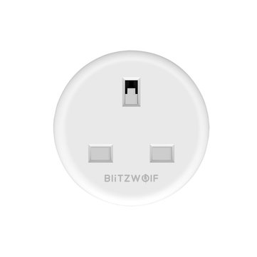 BlitzWolf® BW-SHP4 UK Plug WIFI Smart Socket 220V-240V 10A Work with Amazon Alexa Google Assistant