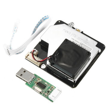 PM2.5 Air Quality Detector Module LED USB Digital Dust Sensor Module DC 5V