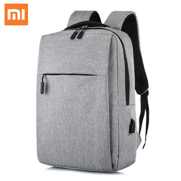Mi Backpack Classic Business Backpacks 17L Capacity Students Laptop Bag Men Women Bags For 15-inch Laptop - Black
