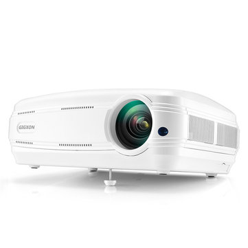 Gigxon G58 3200 lumens Portable 1080p Home Theater Projector LED HD Outdoor and Movie Projector