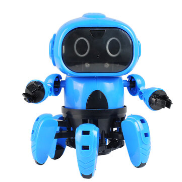 $13.79 For MoFun DIY Stem 6-Legged Gesture Sensing Infrared Avoid Obstacle Walking Robot Toy