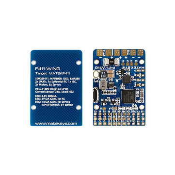 EXTRA 10% OFF For Matek Systems F411-WING (New) STM32F411 Flight Controller