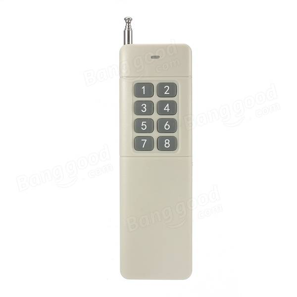 433MHZ DC9V 8-Channel Wireless Remote Control For Smart Home
