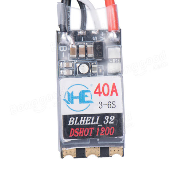 40A 3-6S Blheli 32 Brushless ESC Dshot1200 Ready RGB LED for RC Drone FPV Racing