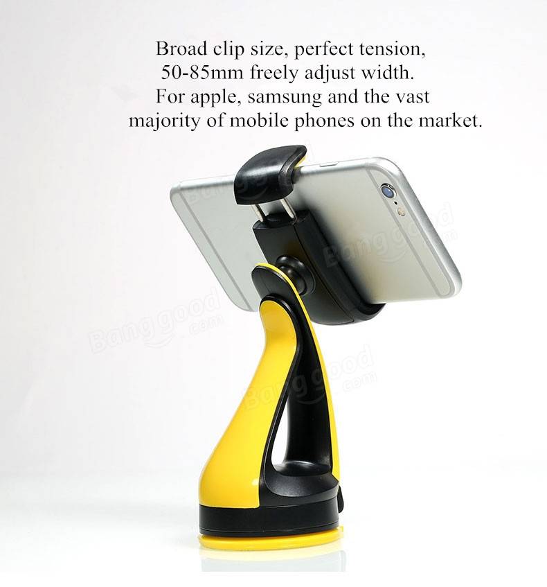 REMAX C15 Silicone Sucker Car Stand Holder Desktop Mount for 3.5-6 inch Smartphone