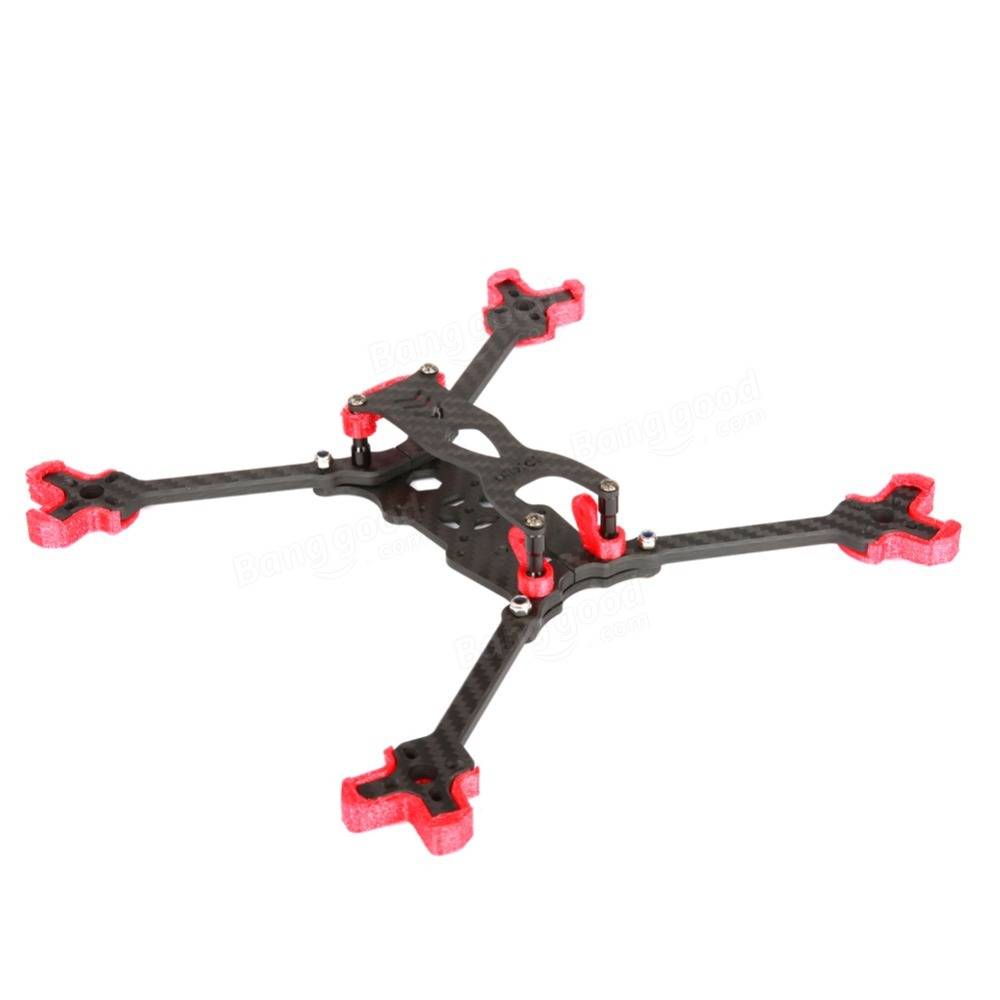 Nidici Qian-H5 235mm Wheelbase 5mm Arm 3K Carbon Fiber 5 Inch FPV Racing Frame Kit for RC Drone