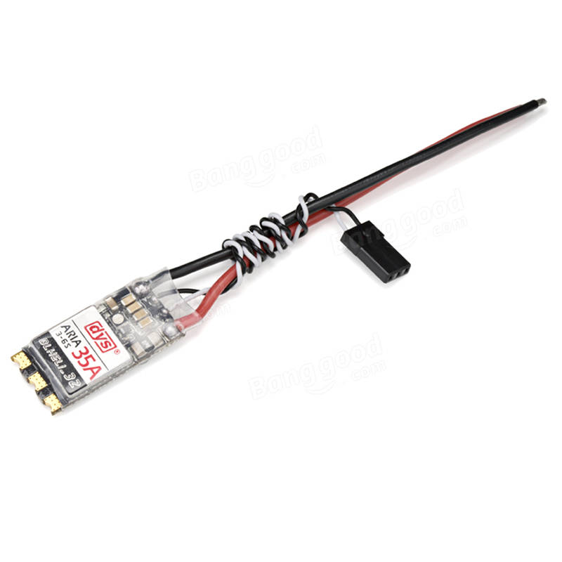 DYS Aria BLHeli_32bit 35A Brushless ESC 3-6S Dshot1200 Ready Current Meter Sensor for RC Drone FPV Racing