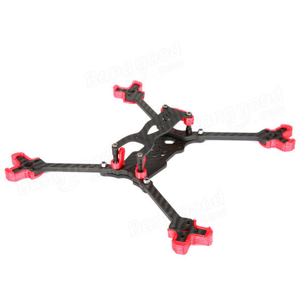 Nidici Qian-H5 235mm Wheelbase 5mm Arm 3K Carbon Fiber 5 Inch FPV Racing Frame Kit for RC Drone