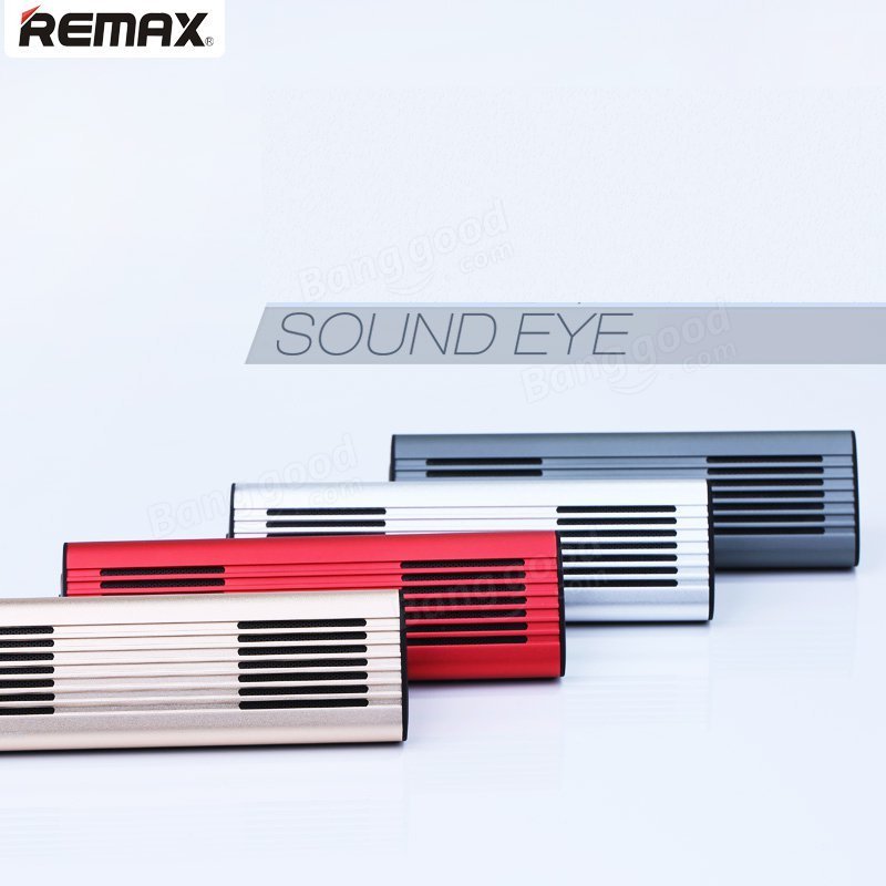 REMAX RB-M3 Sound Eye Aluminum Portable Stereo Subwoofer Bluetooth Speaker
